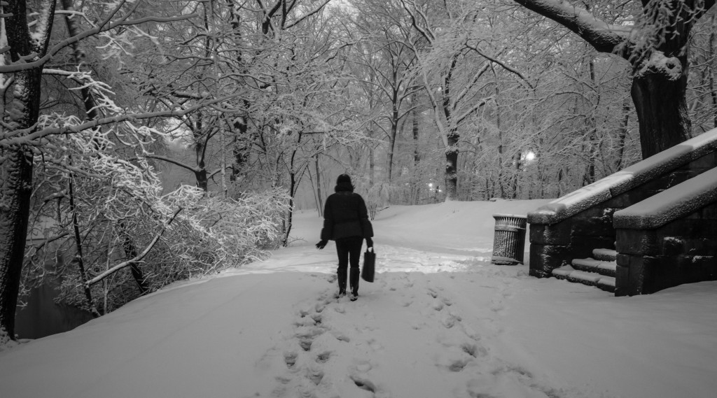 Walking Home in the Snow