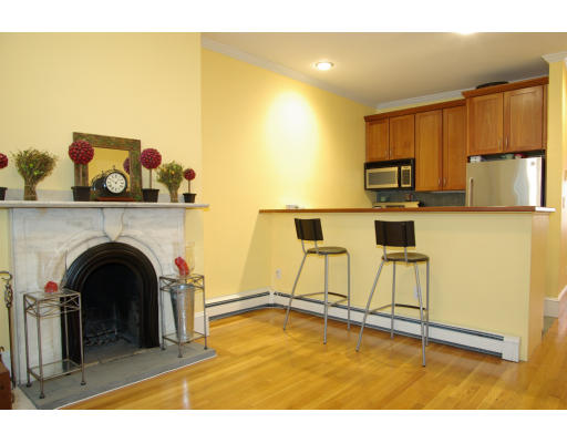 Columbus Avenur Livingroom and Kitchen
